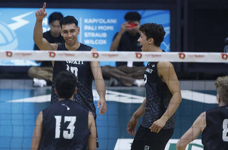 Hawaii men’s volleyball sweeps UC Irvine in Big West opener