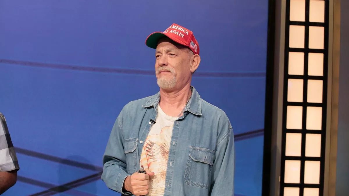 Hanks played Doug in ‘SNL50’s’ Black Jeopardy sketch