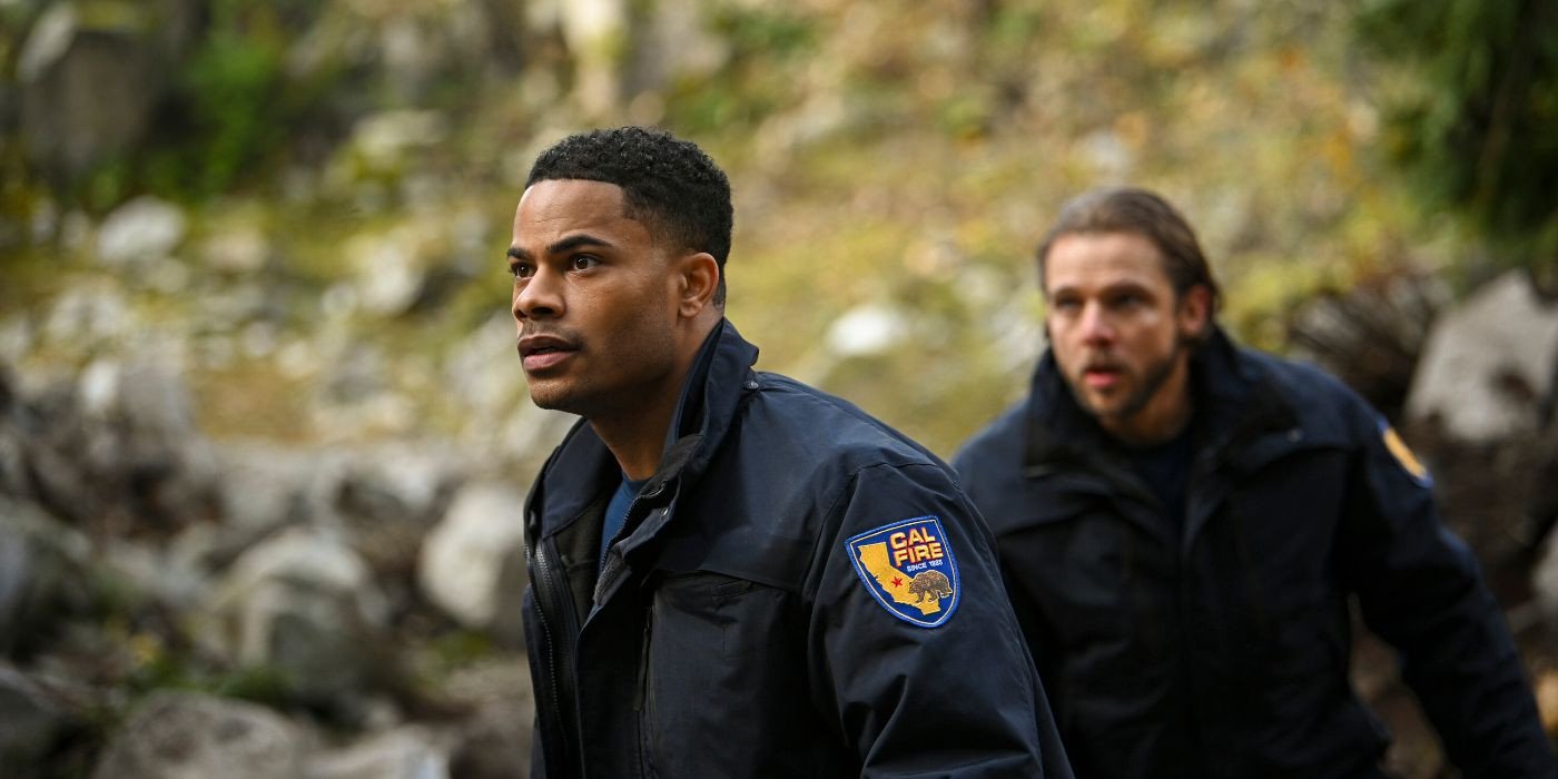 Jordan Calloway and Max Thieriot in Fire Country Season 3 Episode 12