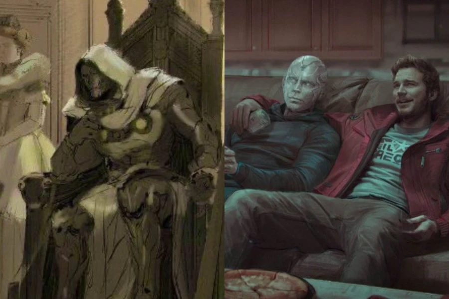 Concept artwork for Doctor Doom, Star-Lord from 'Avengers: Doomsday'