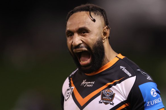 Justin Olam may have played his last game in the NRL.