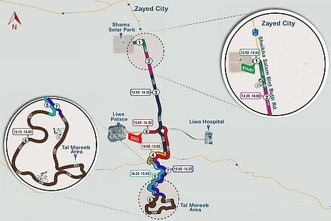 The 7th UAE Tour runs from February 17 to 23, 2025, covering 1,013 km in seven stages.