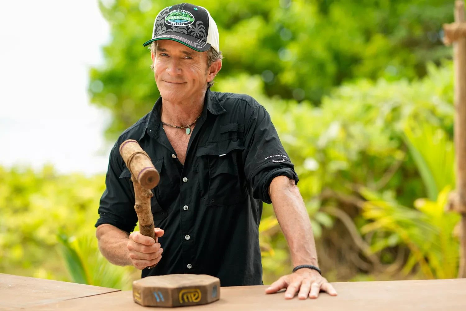 Jeff Probst at the 'Survivor 47' auction