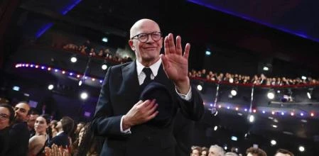 El realizador francés, Jacques Audiard, fue el gran triunfador de la gala de los César por 'Emilia Pérez'