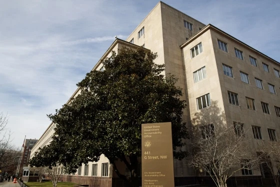 The Government Accountability Office headquarters in Washington.