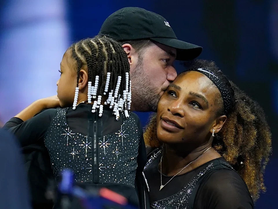 Serena Williams and Alexis Ohanian, a sports-tech power couple, have been married since 2017 and have two children together, photo by Charles Krupa/AP, showcasing their love and commitment to each other.