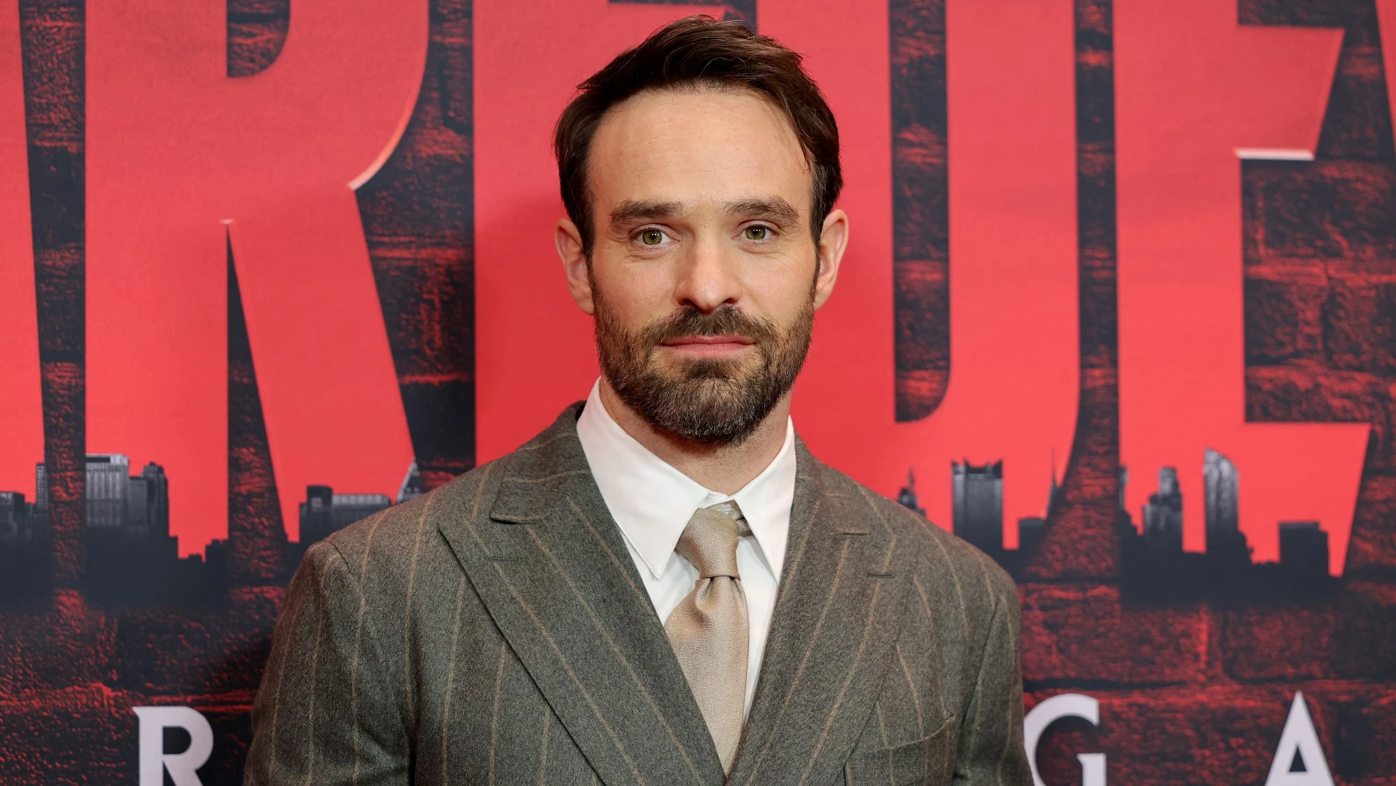 Charlie Cox attends Disney's "Daredevil: Born Again" New York premiere at The Hudson Theatre on Feb. 24.