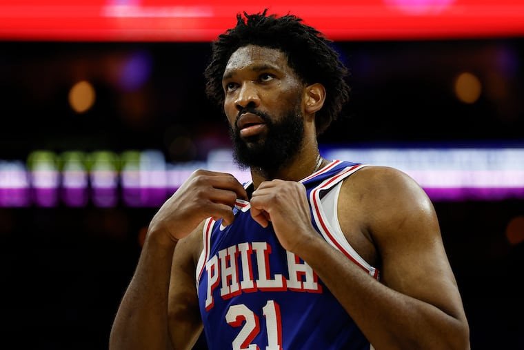 Joel Embiid has played in 19 of the Sixers' 56 games this season.