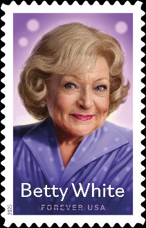 Betty White Stamp