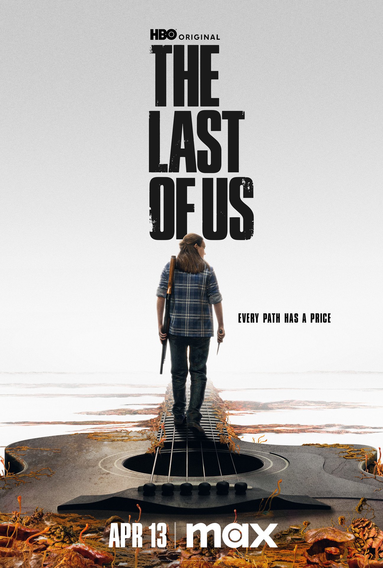 A poster for season 2 of The Last of Us.