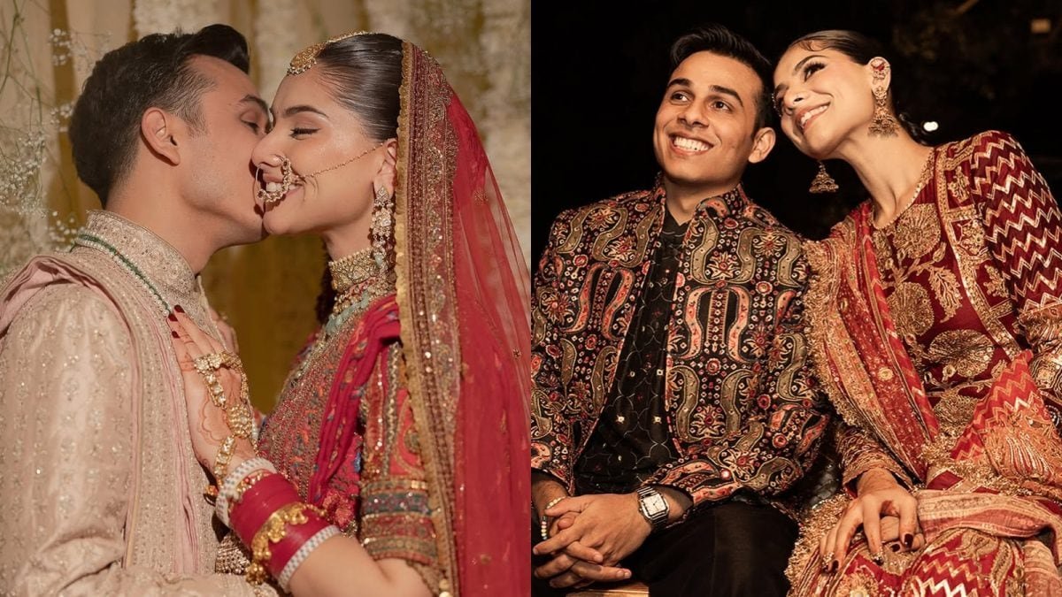 Anuv Jain ties the knot with Hridi Narang. (Photos: Instagram)