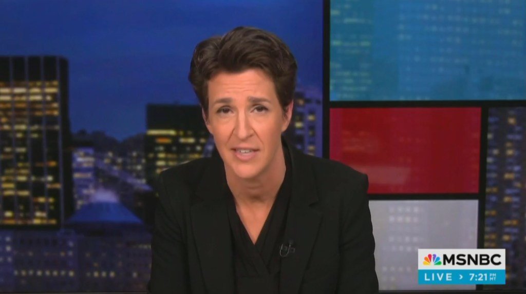 MSNBC host Rachel Maddow eviscerated her own network Monday night for dumping left-wing firebrand Joy Reid and canceling the shows of other hosts who aren’t white in a major cable shakeup.