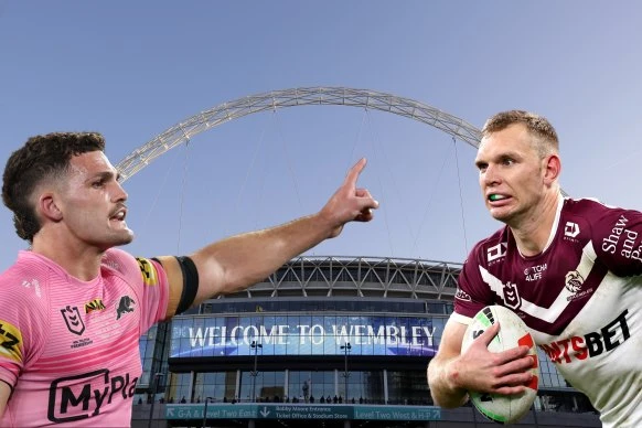 The NRL could be heading to London’s Wembley Stadium.