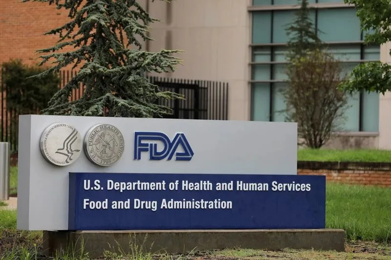 Signage is seen outside of FDA headquarters in White Oak, Maryland, where the Food and Drug Administration approved the expanded use of ARS Pharmaceuticals' nasal spray for severe allergic reactions · Reuters