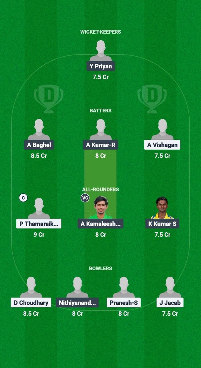 TIG vs TUS Dream11 Prediction Fantasy Cricket Tips Dream11 Team Pondicherry T20 2025