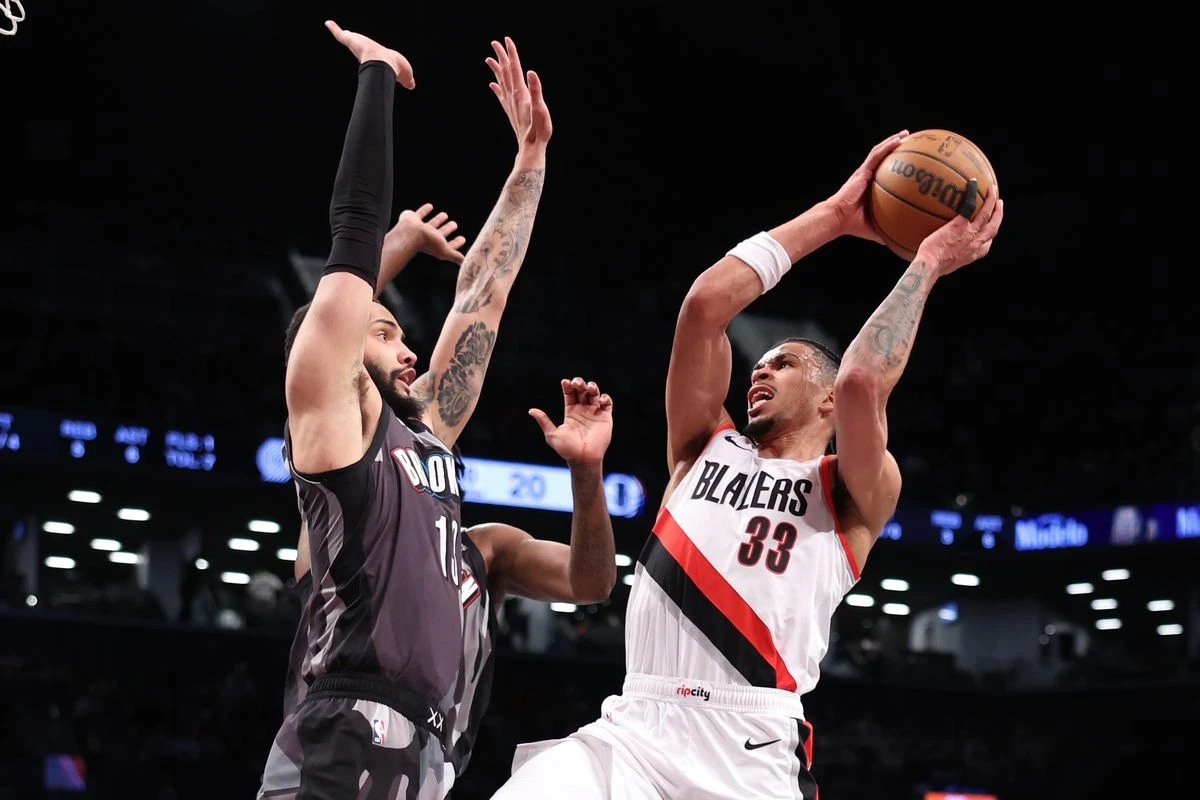 Portland Trail Blazers v Brooklyn Nets