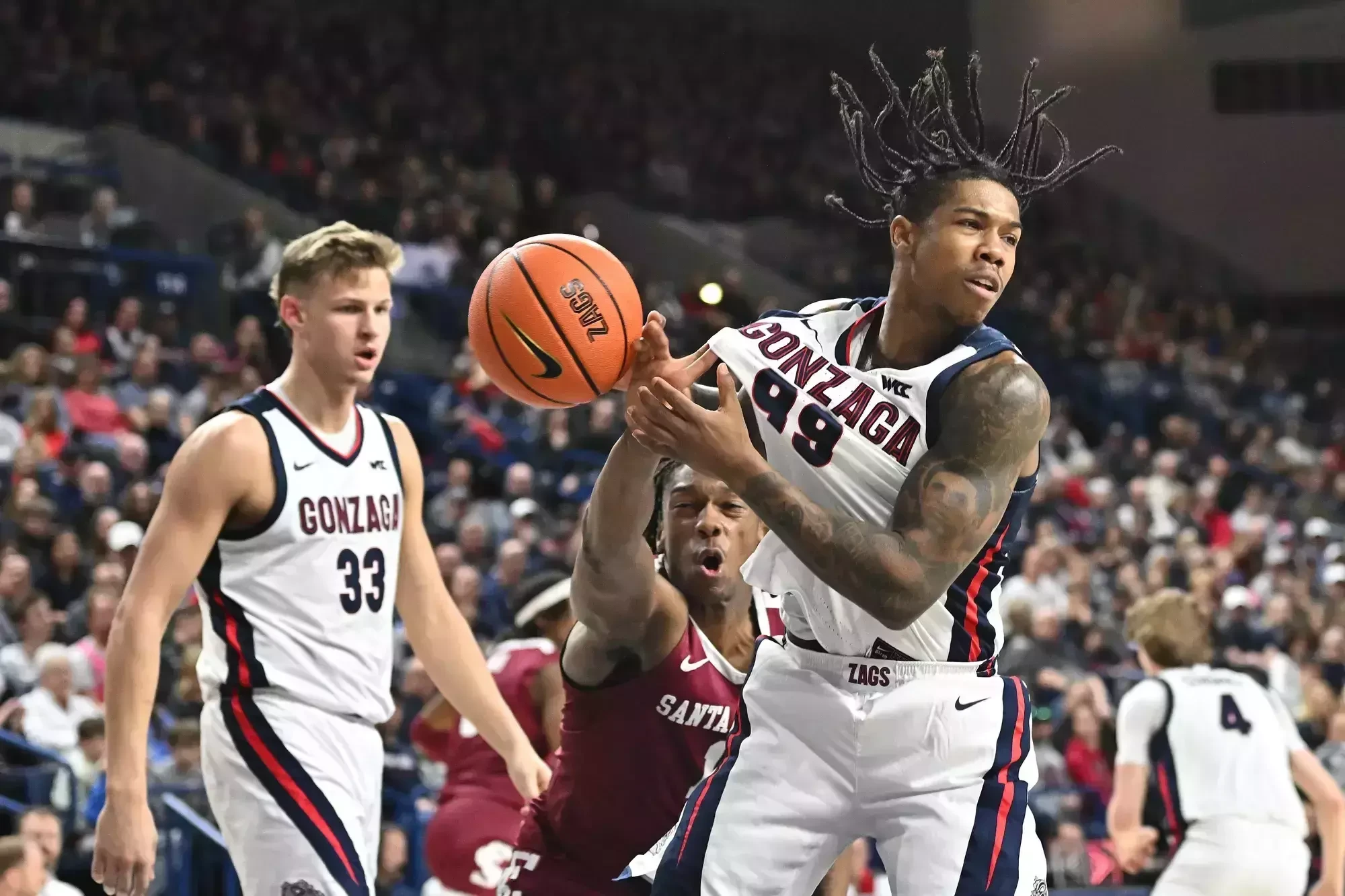 NCAA Basketball: Santa Clara at Gonzaga