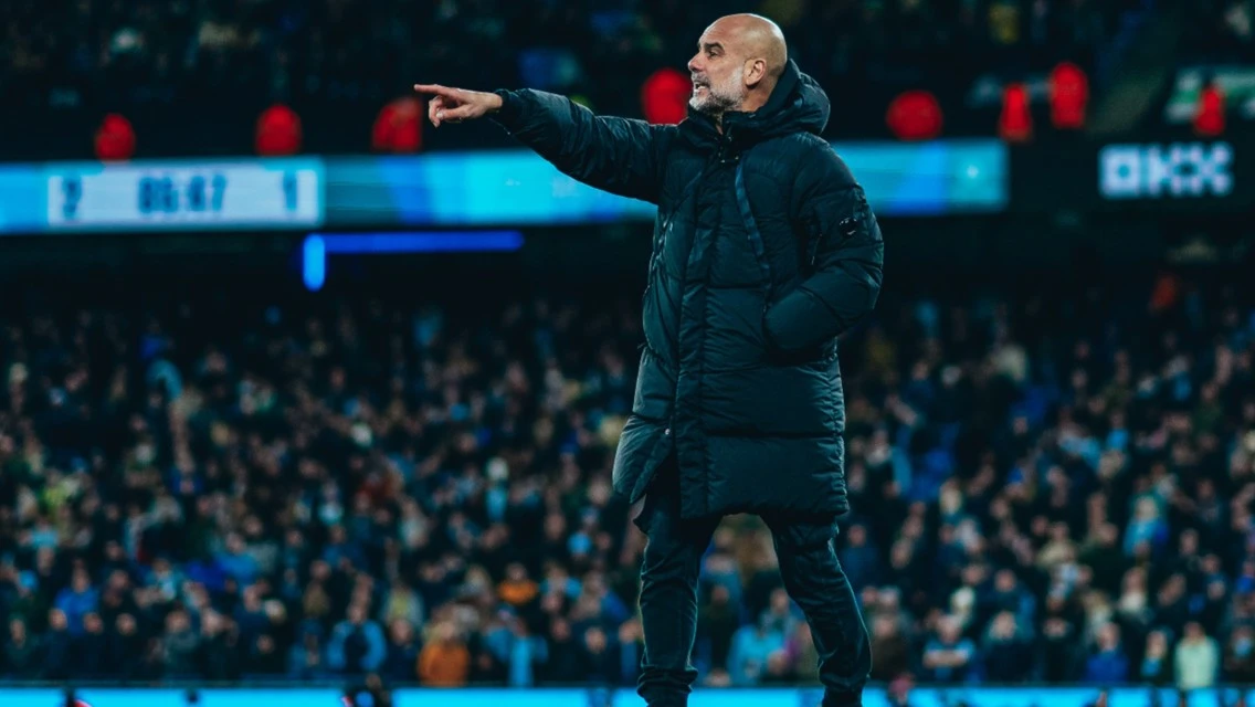 Pep lauds O'Reilly's 'big presence' in wake of twin Plymouth strikes