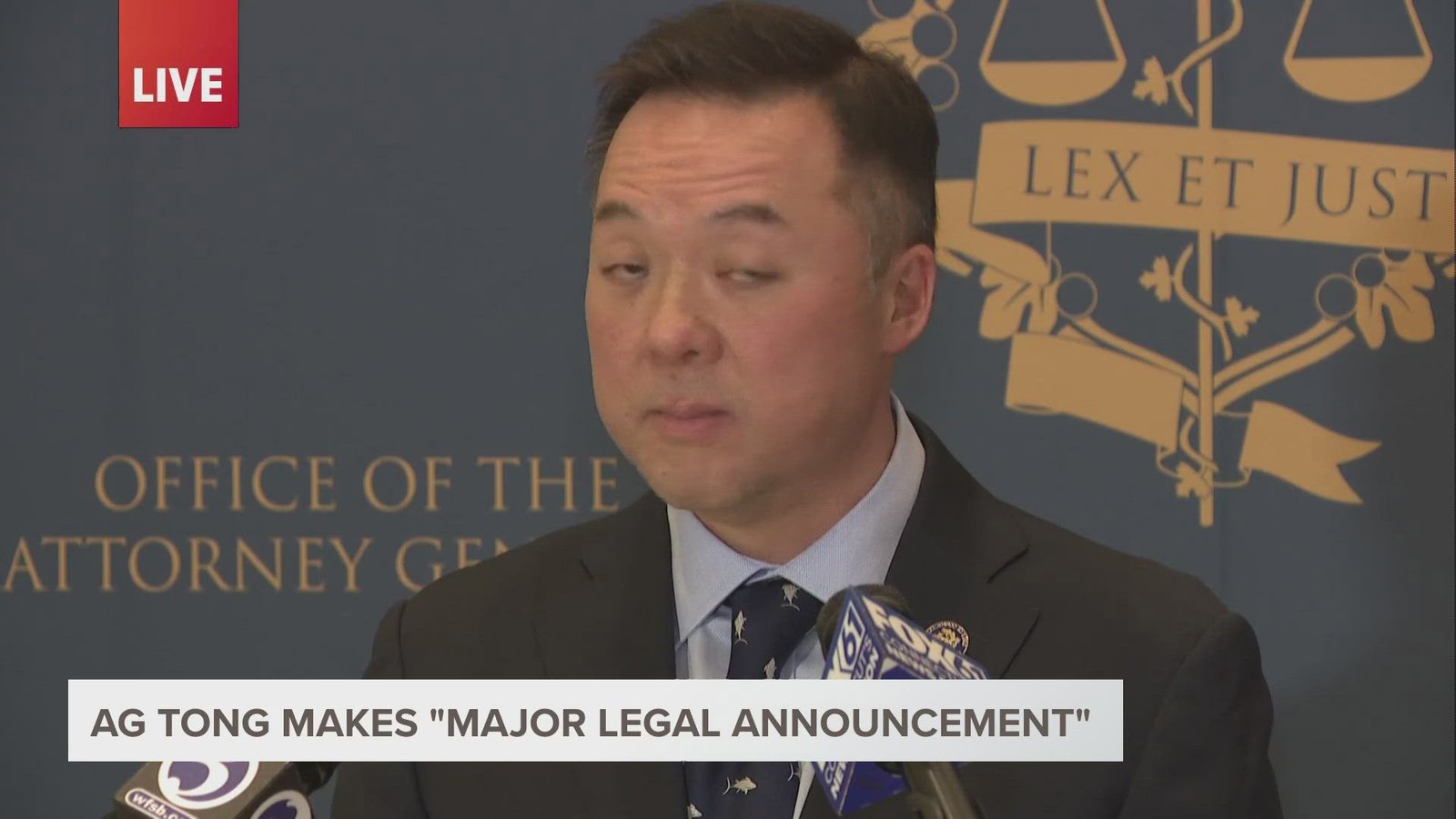 AG Tong announces several legal actions against the Trump administration,