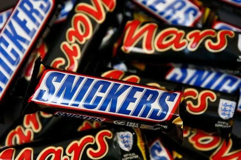 Mars and Snickers bars are seen in this picture illustration, symbolizing the company's massive growth through strategic acquisitions, Reuters.