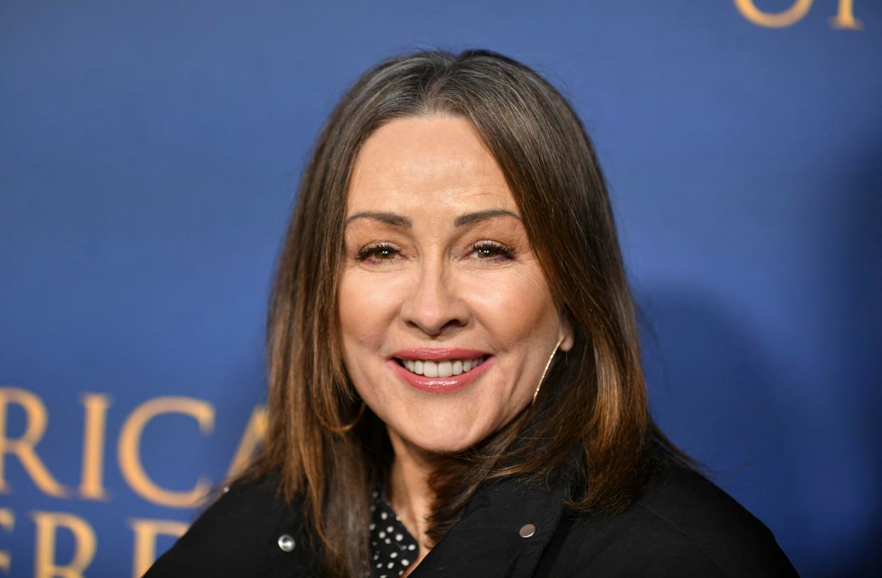 Patricia Heaton on the red carpet.