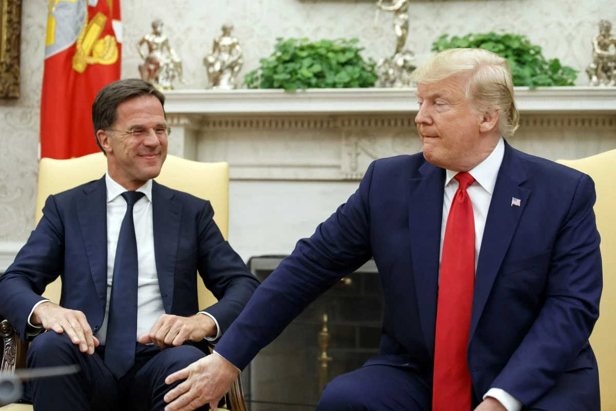 Mark Rutte Meets With Donald Trump