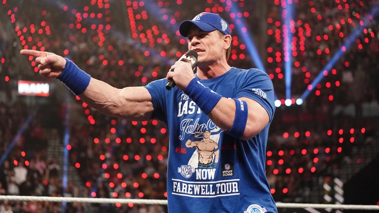 John Cena during 'WWE Raw'