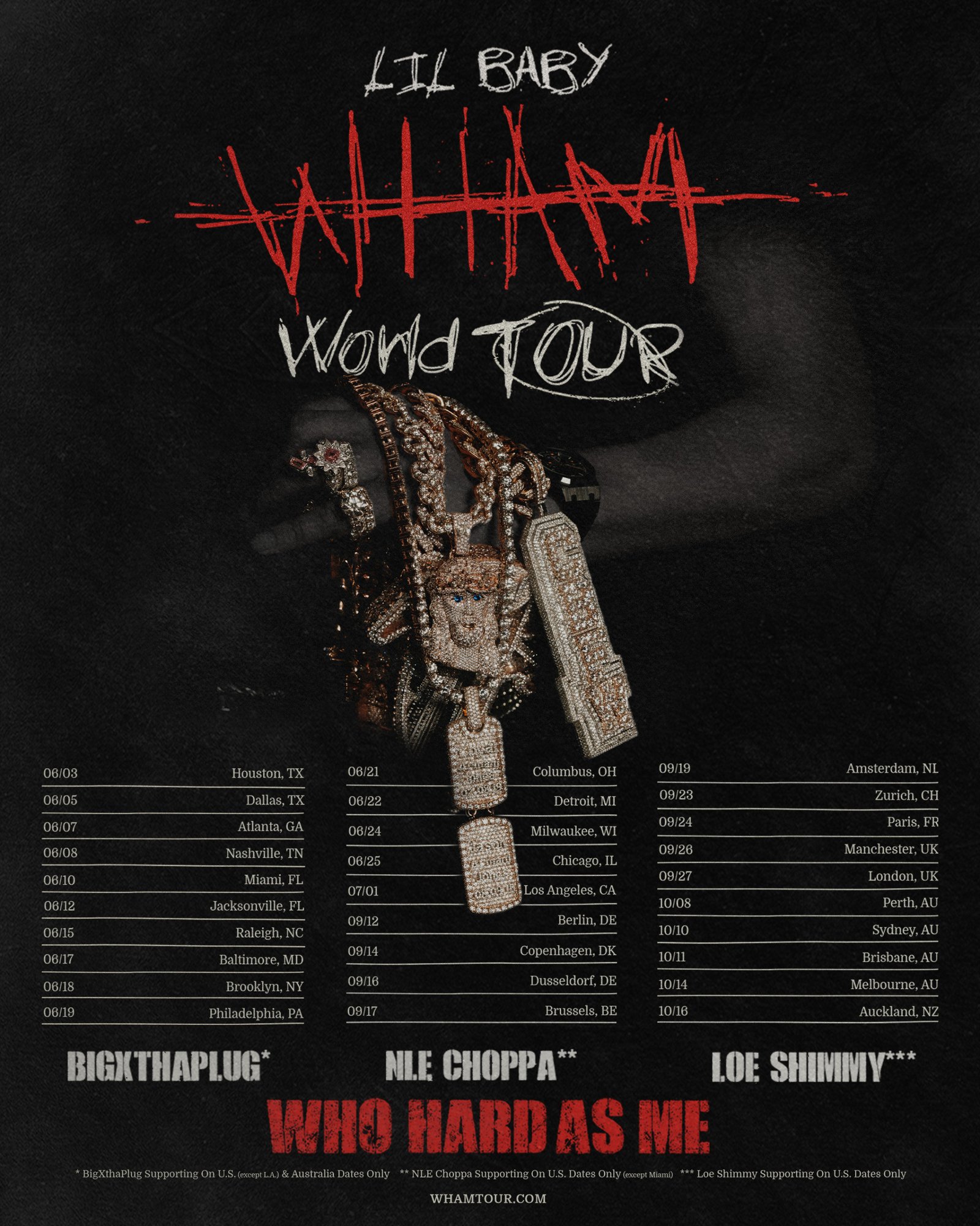 Lil Baby Wham Tour