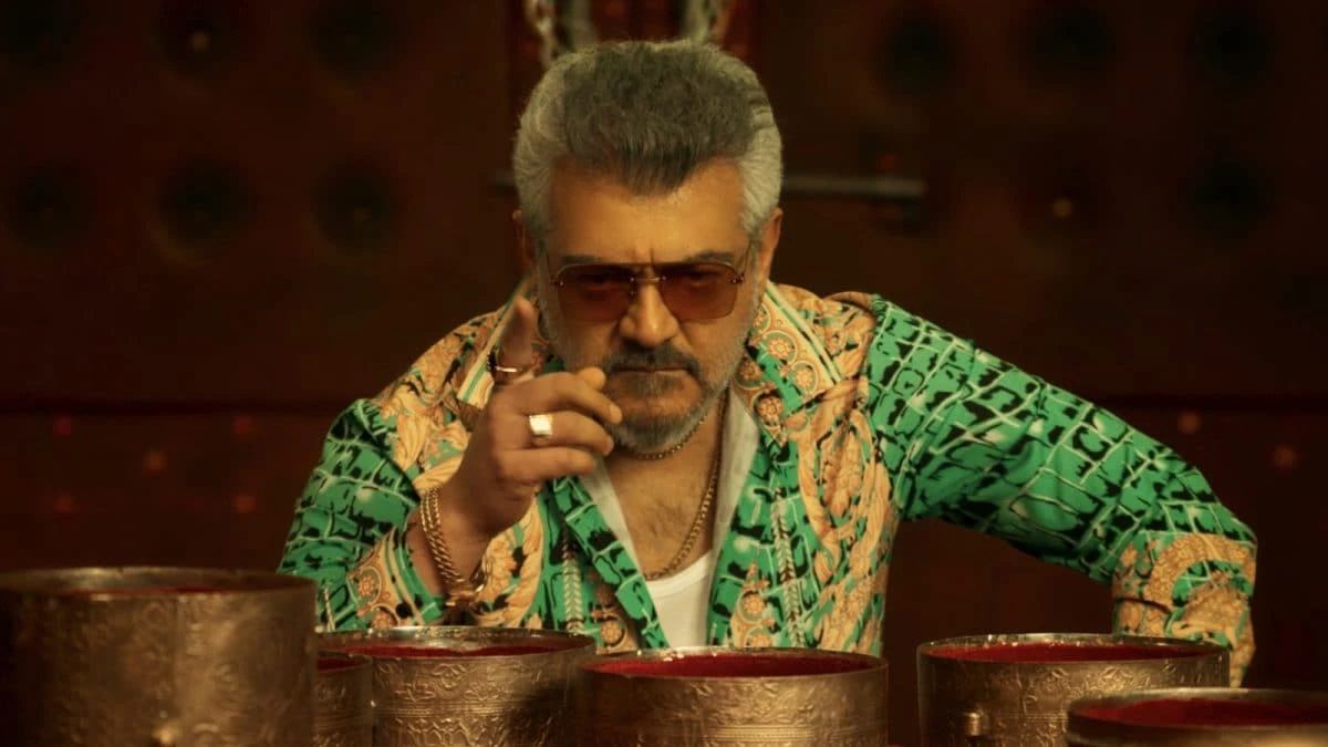 Ajith Kumar in Good Bad Ugly teaser.