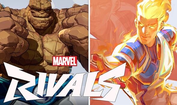 Marvel Rivals and Human Torch in Marvel Rivals