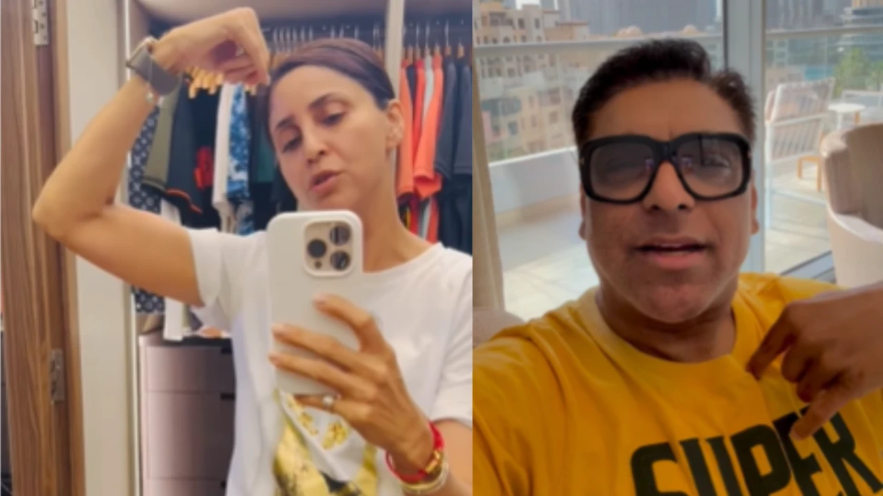 Ram Kapoor's ROFL Reaction To Wife Gautami Recreating Weight Loss Flex Video Goes Viral: What Are You Doing In My Closet?