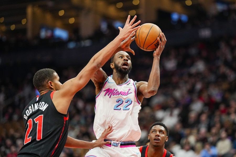 NBA: Miami Heat at Toronto Raptors