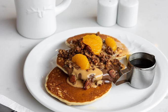 This American and Canadian breakfast spot is a must visit this Pancake Day. Not only do the cafe specialise in pancakes, it is also staying open late on Tuesday (March 4) and is offering its very own pancake mix to bring home.