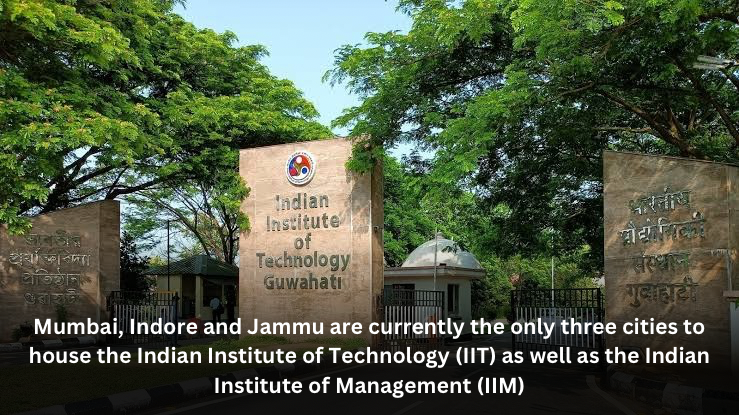 In 2023, The National Institute of Industrial Engineering (NITE) became IM Mumbai. Now, an IIM has been approved near Assam's Guwahati, making it among the few cities to house both IT and IIM.